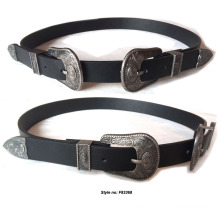 Nuevos Productos 2016 Innovative Product Western Style Doble Belt Buckle